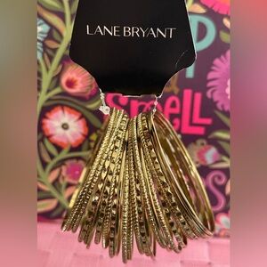 COPY - Lane Bryant Gold Textured Bangles Set